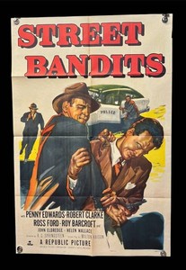 RR - Vintage Movie Poster - Street Bandits  - Unframed