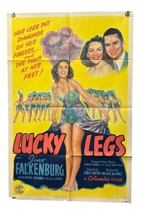 RR - Vintage Movie Poster - Lucky Legs - Unframed