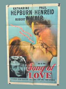 RR - Vintage Movie Poster - Song of Love - Unframed