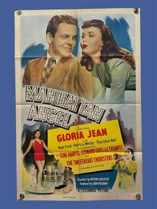 RR - Vintage Movie Poster -  Manhattan Angel - Unframed