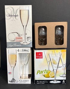 LR - Stemware Sets - Libbey, Luigi Bormioli, Bormioli Rocco & More