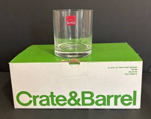 LR - Low Ball Glasses Rona Crate & Barrel