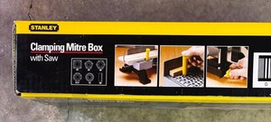 G - Stanley Clamping Mitre Box with Saw Model 20-800