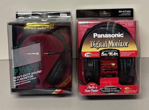 RR - Stereo Headphones Panasonic RP-HT355 and  Pro-Luxe PX-921
