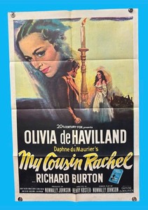 RR - Vintage Movie Poster - My Cousin Rachel - Unframed