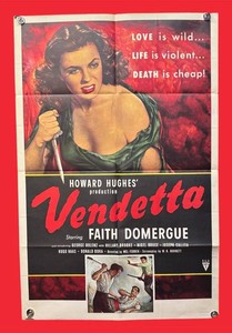 RR - Vintage Movie Poster - Vendetta - Unframed