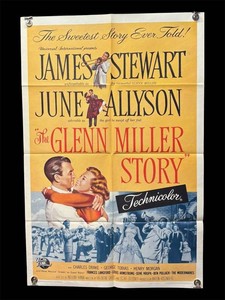 RR - Vintage Movie Poster - The Glenn Miller Story - Unframed