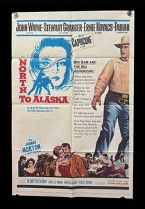 RR - Vintage Movie Poster - North to Alaska - Unframed