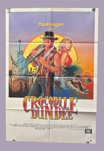 RR - Vintage Movie Poster - Crocodile Dundee - Unframed