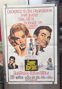 RR - Vintage Movie Poster - Sunday in New York - Unframed