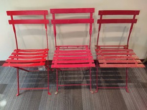 Bistro Outdoor Metal Chairs