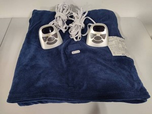 Biddeford Micro Plush Queen Sized Electric Blanket - Dual Controls