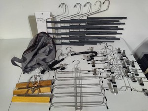 Lot of Padded Hangers & Closet Organization