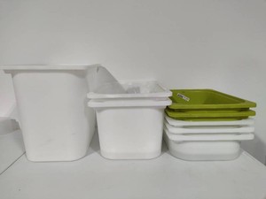 Assorted IKEA Storage Bins