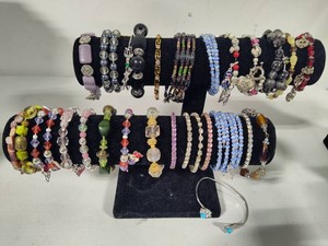 Lot of Assorted Costume Jewelry Bracelets
