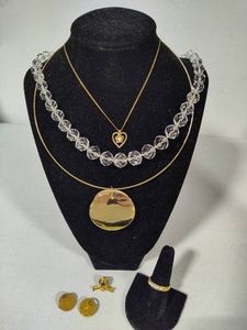 Gold Filled & Electroplate Necklaces, Ring & Pins