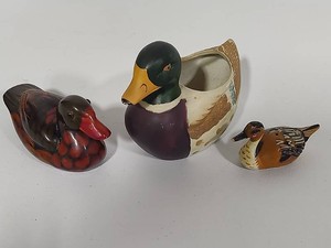 Ceramic Duck Planter & Decor Assortment