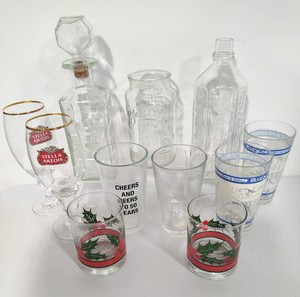 Misc Assorted Glassware - Some Vintage