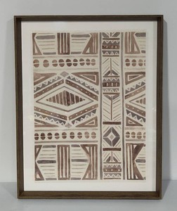 Tribal Impressions Framed Art