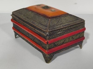 Vintage Moroccan Jewelry Box