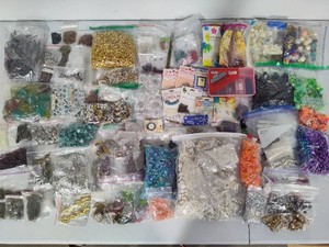 HUGE assortment of jewelrycraft beadstoolswiresmisc