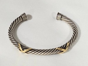 14K925 Cable Cuff Bracelet