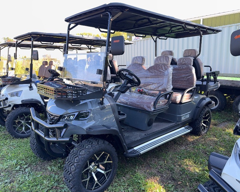 2026 SDLANCH 6-Person Electric Golf Cart (HQ100) - Gray