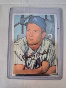 Vintage Mickey Mantle Card