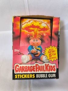 Vintage Garbage Pail Kids Empty Box