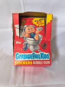 Vintage Garbage Pail Kids Empty Box