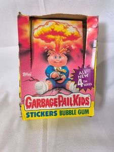 Vintage Garbage Pail Kid Empty Box