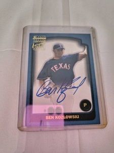2003 Ben Kozlowski Signed Card