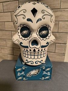 Eagles Sugar Skull Statue