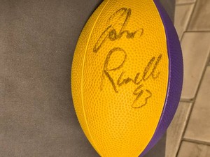 John Randle Signed Mini Football