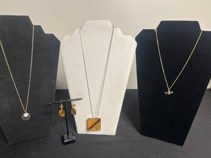 Costume Jewelry - Pendant Necklaces & Earrings (Lot of 4)