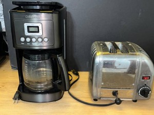 Coffee Maker & Toaster - Cuisinart & Dualit Mixed Lot