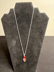 Sterling Character Pendant Necklace - Figural Charm With BS925 Mark