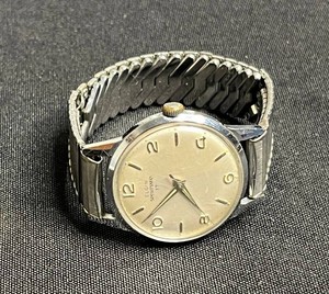 Vintage Wristwatch - Elgin Sportsman 17 Swiss Watch - untested