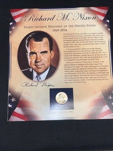 Presidential Dollar Coin Display - Richard M. Nixon 2016