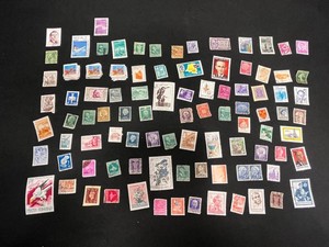 World Postage Stamps - Vintage International Mixed Lot - postmarked