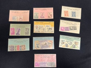 Vintage Stamp Collection - 1945-1955