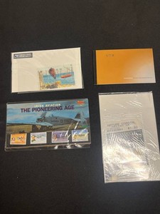 Stamp Collecting - Vintage Royal Mail, Irish & Australian Stamps (Lot of 4)