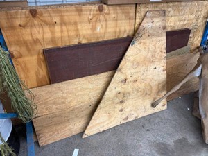 Mixed Plywood Panel Lot