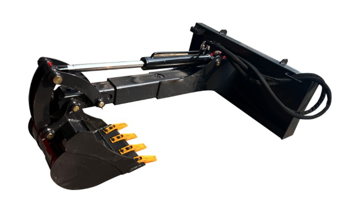 Landhonor Big Arm Backhoe for Skidsteer (BH-12-72D)