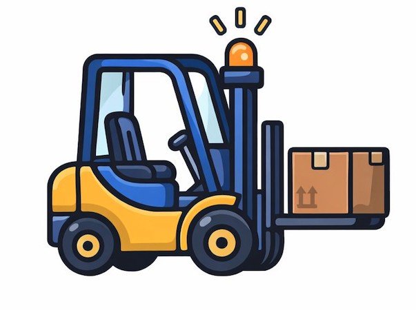 Forklift Available for Loading