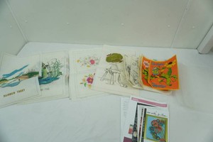 Vintage Paint on Felt Prints