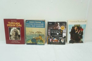 Books Through Indian Eyes Plotting Seamanship Small Boat Handling Where Were You When Norman Rockwell