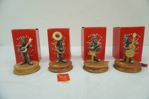 Ron Lee Hobo Band Collection Pewter Figurines (4ct)