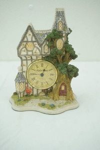 Father Time Mantle Clock. 1991. Hand Painted. John Herbert Great Britain