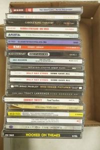 CD Lot Barbra Streisand, Rod Stewart, Billy Ray Cyrus, Brad Paisley, Tracy Lawrence, Conway